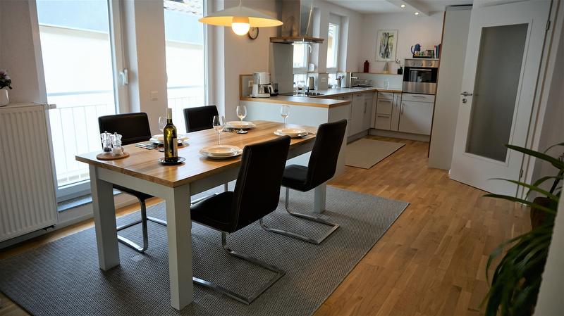 Wohnzimmer Ferienwohnung 1
