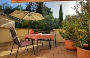 Terasse WOHNUNG § Haus Lavendel Ferienwohnungen am Kaiserstuhl